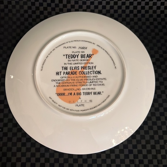 1993 Elvis Presley “Teddy Bear” by Nate Giorgio - Picture 2 of 2